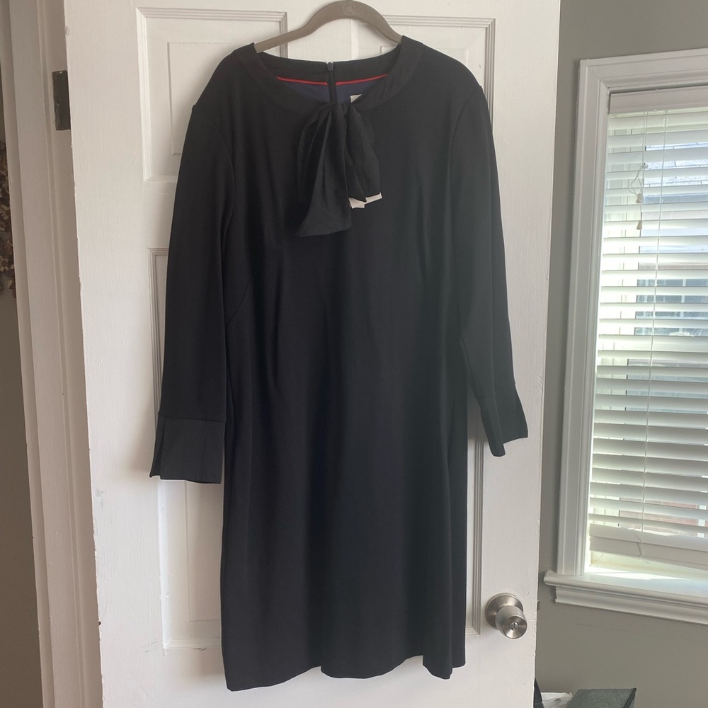 Boden Ponte dress with bow